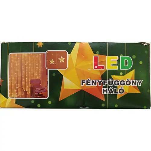 Photo de l’avis officiel: LED FÉNYFÜGGÖNY HÁL Chaîne d'éclairage — risque: Choc électrique