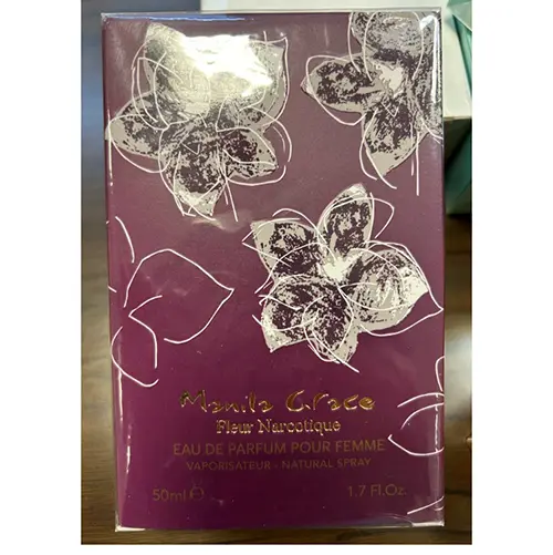 Photo de l’avis officiel: Manila Grace Fleur Narcotique Parfum — risque: Risque chimique