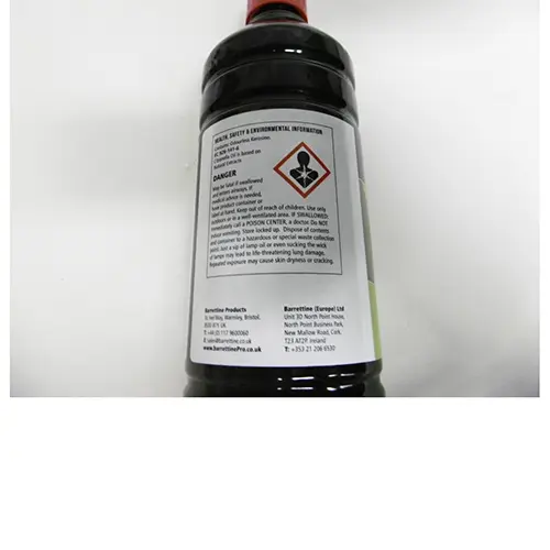 Foto dell’avviso ufficiale: Barrettine Citronella lantern &amp; torch oil Olio per lampada e torcia — rischio: Rischio chimico