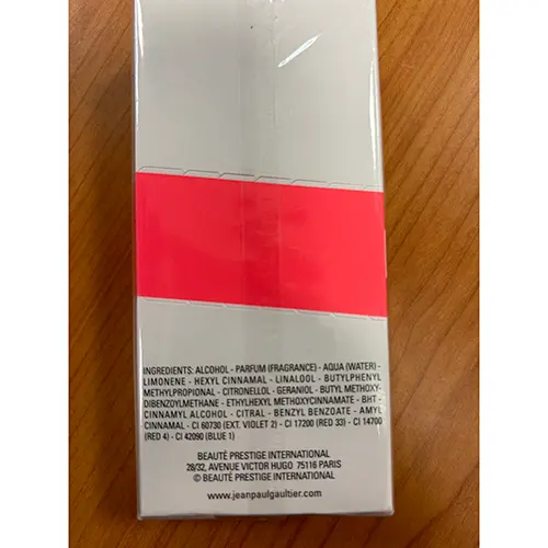 Photo de l’avis officiel: Jean Paul Gaultier Madame Eau de toilette — risque: Risque chimique