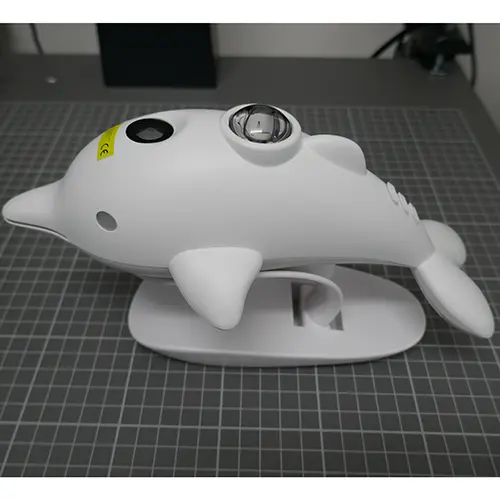 Foto aus der offiziellen Meldung: Axiwolntl Projector Lamp Delphin Projektor — Risiko: Sehschaden