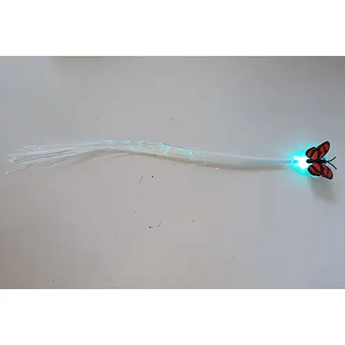 Foto aus der offiziellen Meldung: Kids' Led Light Up Toy Hair Braid, Birthday Party Flashing Hair Clip Spielzeug Haar Zopf — Risiko: Chemikalie