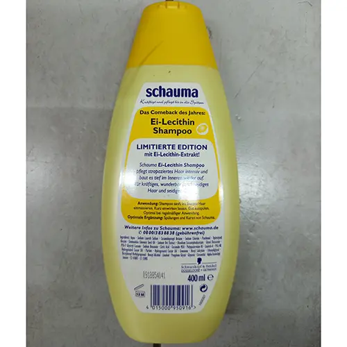 Foto dell’avviso ufficiale: Schwarzkopf Schauma Ei-Lecithin Shampoo — rischio: Rischio chimico