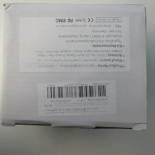 Photo from the official notice: Mzvul Astronaut Nebula Projector — damage to sight risk