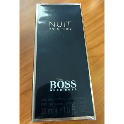 Foto do aviso oficial: Hugo Boss Nuit pour femme Perfume — risco: Químico