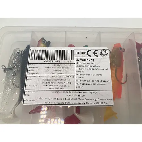 Photo de l’avis officiel: Bikasun Fish bait Appâts de pêche — risque: Risque chimique