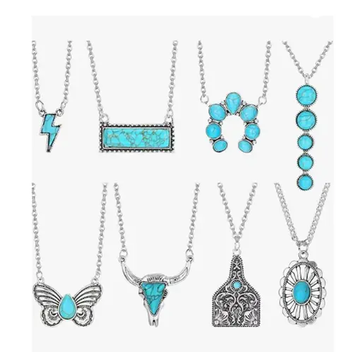 Photo de l’avis officiel: JeryWe Bohemian necklace Ensemble de colliers — risque: Risque chimique