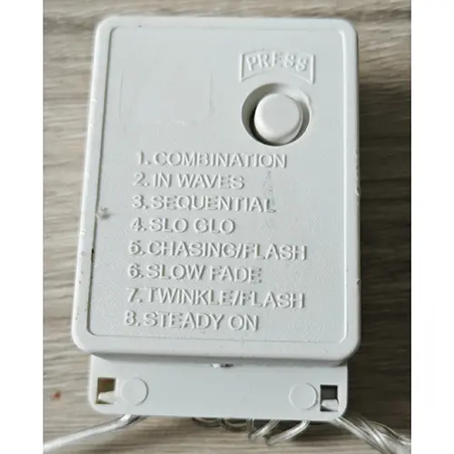 Photo de l’avis officiel: LED Decorative Lights Chaîne d'éclairage — risque: Choc électrique (SR/02398/25)