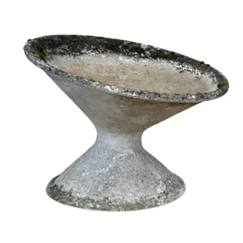 Foto do aviso oficial: Willy Guhl, Eternit, Ornament/planters/garden furniture made of asbestos containing fiber cement Mobiliário de — risco: Químico