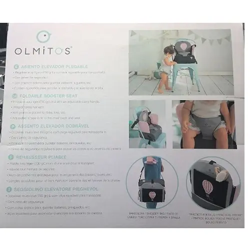 Foto aus der offiziellen Meldung: Olmitos Asiento elevador plegable Klappsitz — Risiko: Ersticken