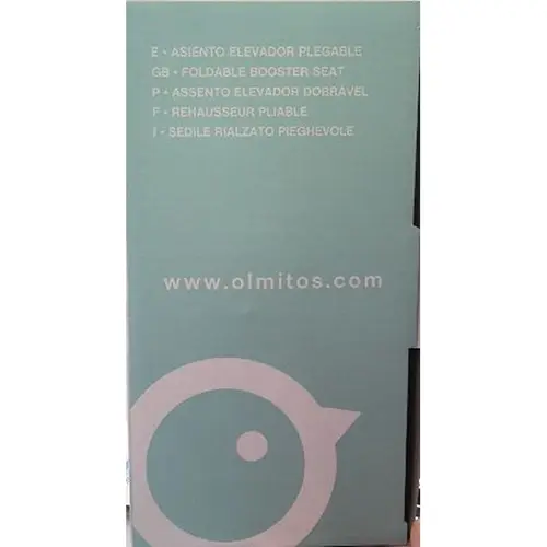 Foto aus der offiziellen Meldung: Olmitos Asiento elevador plegable Klappsitz — Risiko: Ersticken