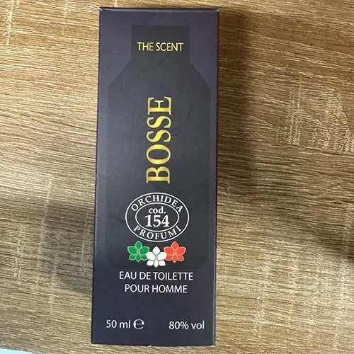 Photo de l’avis officiel: Orchidea Profumi Bosse The scent cod. 154 Eau de toilette — risque: Risque chimique