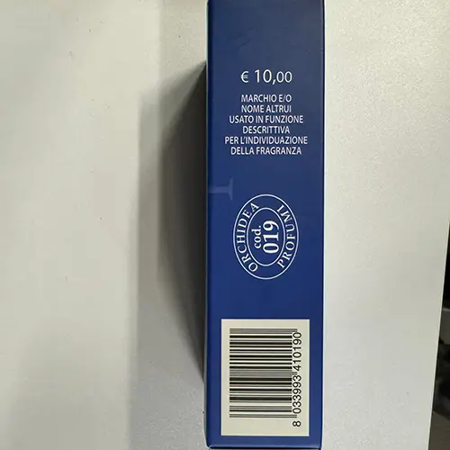 Photo de l’avis officiel: Orchidea Profumi ipnosi Eau de toilette — risque: Risque chimique