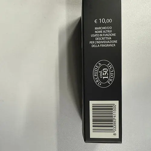Foto dell’avviso ufficiale: Orchidea Profumi ermani cod Eau de toilette — rischio: Rischio chimico