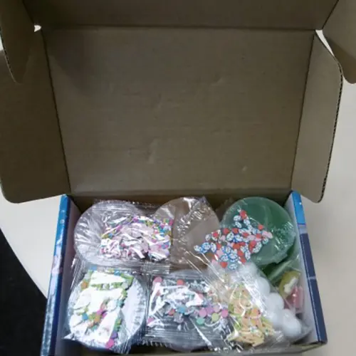 Photo de l’avis officiel: Ltteaou Blue ocean Slime Kit Jeu de slime de jouet — risque: Risque chimique
