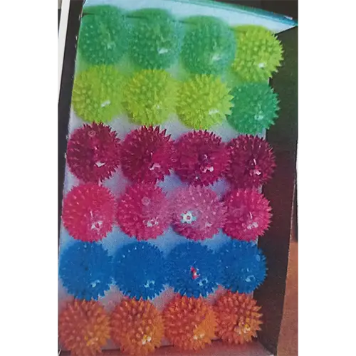 Photo from the official notice: Flashing Spiky Ball plastic ball — choking risk (SR/02625/25)