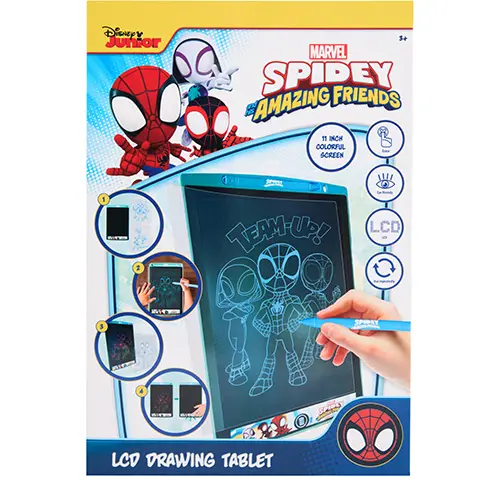 Foto dell’avviso ufficiale: Canenco B.V. Stitch LCD drawing board 11-inch rainbow and Gabby's Dollhouse drawing board 11-inch rainbow Tavo — rischio: Rischio chimico & Ostruzione delle vie aeree