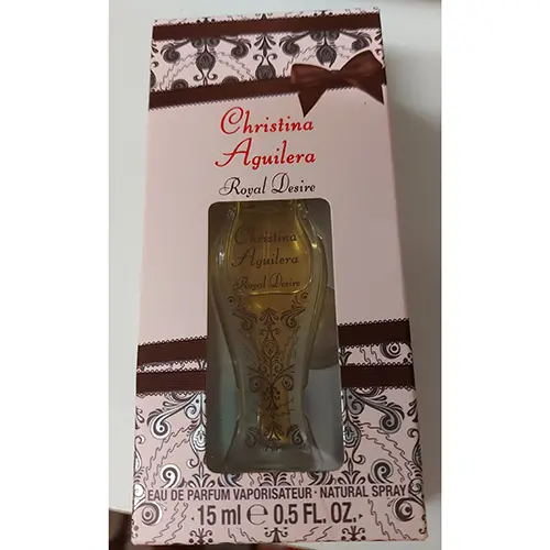 Photo de l’avis officiel: CHRISTINA AGUILERA Royal Desire Parfum — risque: Risque chimique