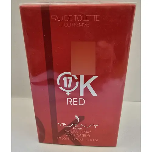 Photo de l’avis officiel: Yesensy Parfum 17k Red Eau de toilette — risque: Risque chimique