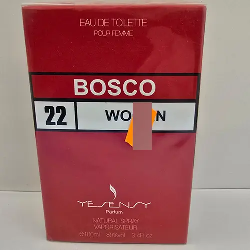 Photo de l’avis officiel: Yesensy Parfum Bosco women Eau de toilette — risque: Risque chimique
