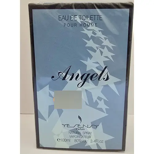 Photo de l’avis officiel: Yesensy Parfum Angels Eau de toilette — risque: Risque chimique