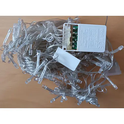 Photo de l’avis officiel: 200 LED Christmas lights Chaîne d'éclairage — risque: Choc électrique