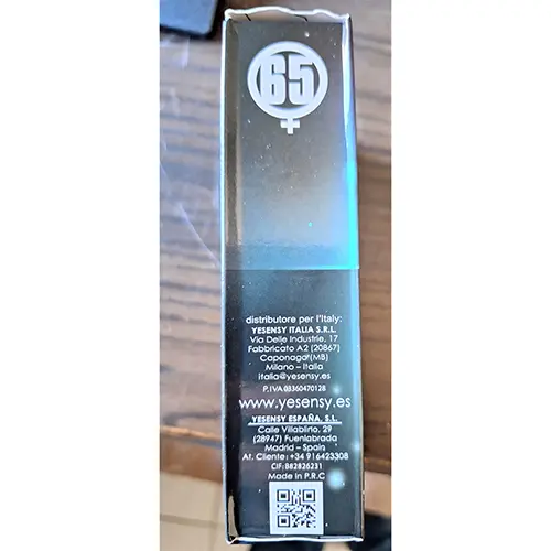 Photo de l’avis officiel: Yesensy Parfum MISS G.G. — risque: Risque chimique