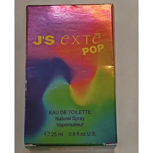 Foto dell’avviso ufficiale: J's exte pop POP Eau de toilette — rischio: Rischio chimico