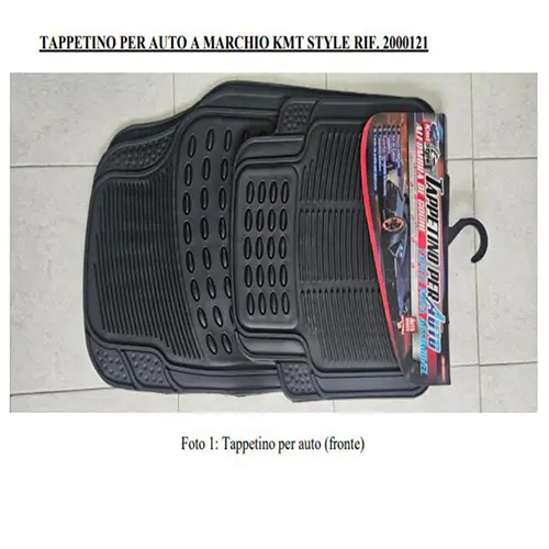 Foto dell’avviso ufficiale: KMTstyle TAPPETINO PER AUTO — rischio: Rischio chimico & Ambiente