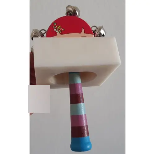 Foto uit de officiële melding: HOBI TOYS Children's toy - rattle De rammelaar van het speelgoed — risico: Verstikking door inslikken