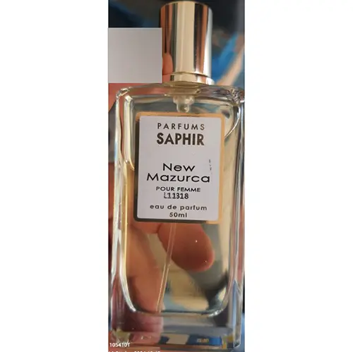 Photo de l’avis officiel: Parfums Saphir New Mazurca — risque: Risque chimique