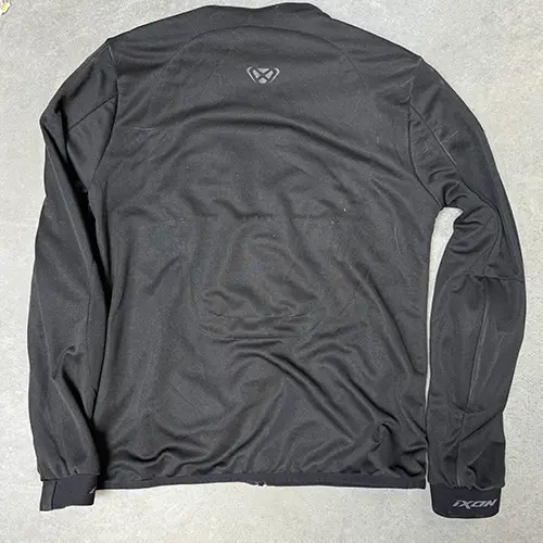 Photo de l’avis officiel: Ixon Arma Noir Veste de moto — risque: Brûlures & Blessures