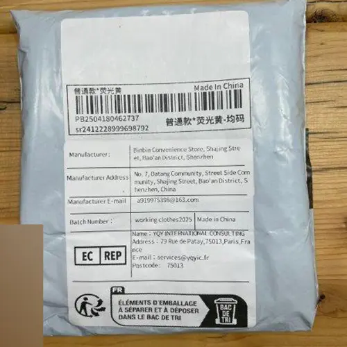 Photo de l’avis officiel: Gilet de sécurité — risque: Blessures (SR/02840/25)