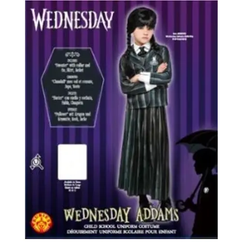 Foto aus der offiziellen Meldung: MGM-MERCREDI Déguisement "Wednesday Addams" Fancy-Kostüm — Risiko: Chemikalie