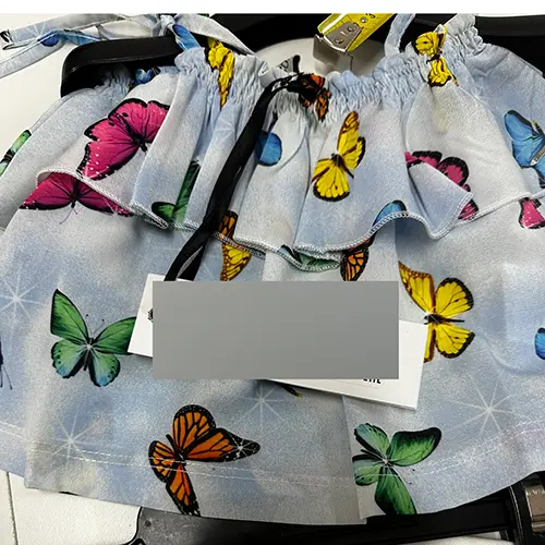 Photo de l’avis officiel: Fracomina Fracomina Ensemble de vêtements pour enfants — risque: Blessures & Etranglement