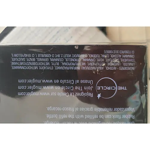 Photo de l’avis officiel: Mugler Amen Eau de toilette — risque: Risque chimique