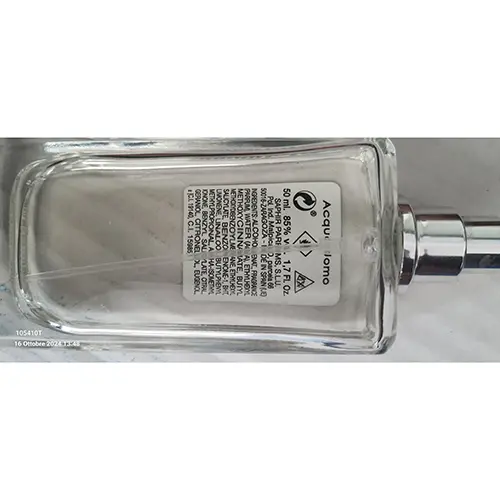 Photo de l’avis officiel: Parfums Saphir Acqua uomo — risque: Risque chimique