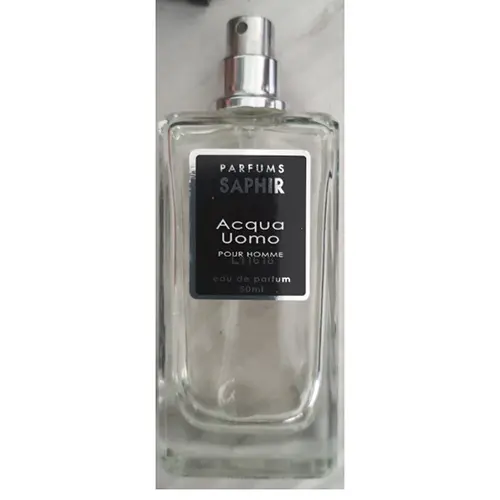 Photo de l’avis officiel: Parfums Saphir Acqua uomo — risque: Risque chimique