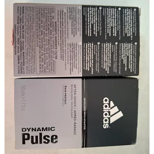 Foto dell’avviso ufficiale: Adidas Dynamic Pulse Dopobarba — rischio: Rischio chimico (SR/02894/25)