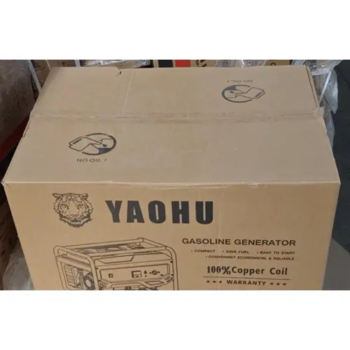 Photo de l’avis officiel: YAOHU Gasoline generator Groupe électrogène — risque: Choc électrique
