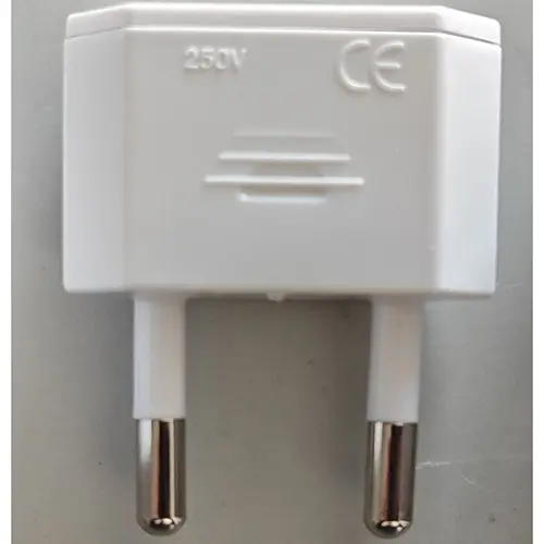 Foto do aviso oficial: X-start CONVERSION PLUG Adaptador de viagem — risco: Choque elétrico
