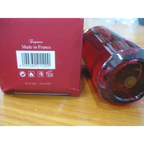 Photo de l’avis officiel: Frago World Oud Saffron Parfum — risque: Risque chimique
