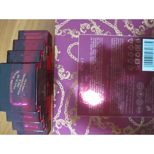 Photo de l’avis officiel: AFNAN Ornament purple allure Parfum — risque: Risque chimique