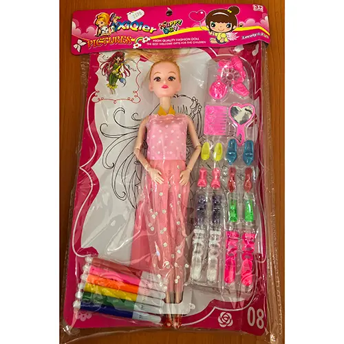 Foto do aviso oficial: XiQier PICTURES High Quality Fashion Doll Conjunto de bonecas de plástico — risco: Químico