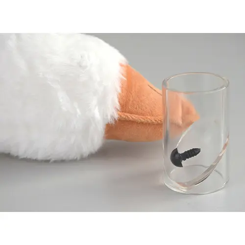 Foto do aviso oficial: Torch plush goose Brinquedo macio — risco: Engasgamento (SR/03010/25)