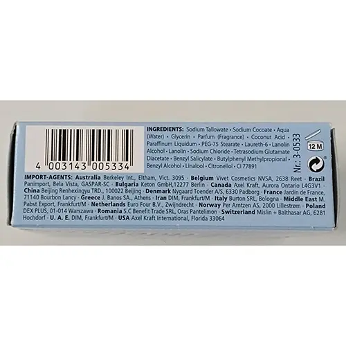 Photo de l’avis officiel: Kappus Vaseline soap Savon — risque: Risque chimique