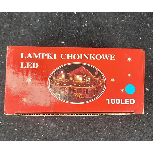 Photo de l’avis officiel: Lampki choinkowe led Chaîne d'éclairage — risque: Choc électrique (SR/03020/25)