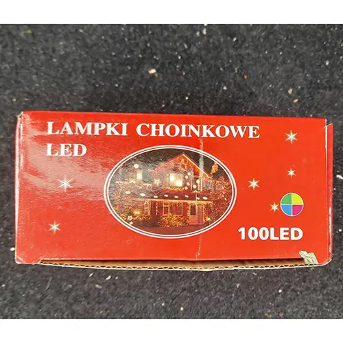 Photo de l’avis officiel: LAMPKI CHOINKOWE LED Chaîne d'éclairage — risque: Choc électrique (SR/03019/25)