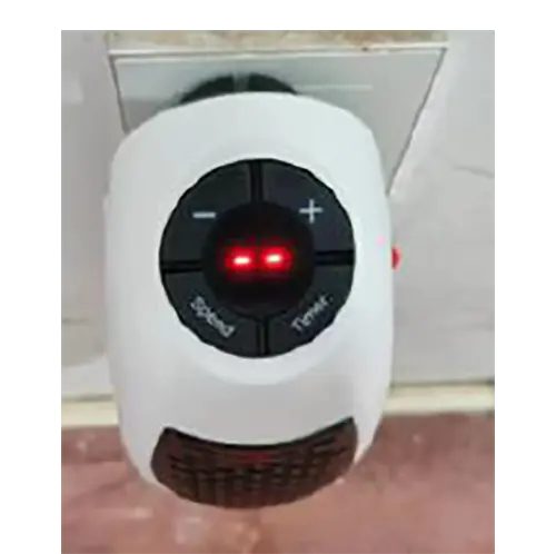 Photo de l’avis officiel: Raydan home raydan home CALEFACTOR COMPACTO 400W Chauffage électrique — risque: Choc électrique
