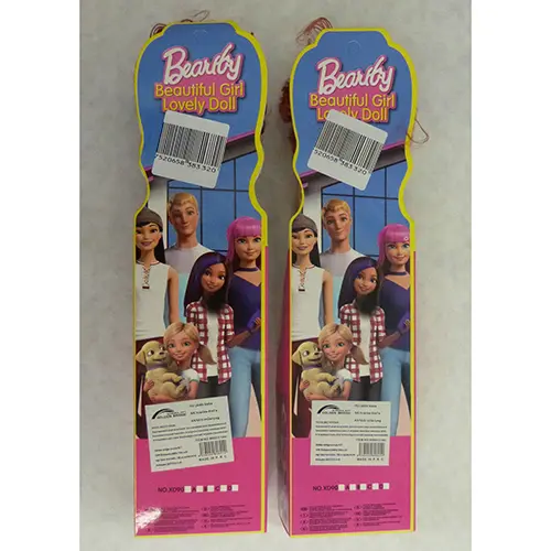 Foto dell’avviso ufficiale: Bearby Beautiful Girl Bambola di plastica — rischio: Rischio chimico
